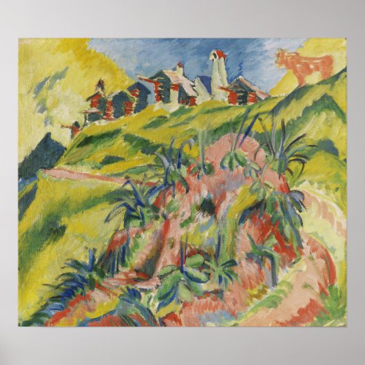 カーチナー – ベルクドルフとピンクカウズ1919 ポスター (正面)