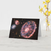 カーツホイール銀河系JWSTジェームズウェッブ宇宙望遠鏡 カード (黄色い花)