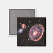 カーツホイール銀河系JWSTジェームズウェッブ宇宙望遠鏡 マグネット (正面/裏面)