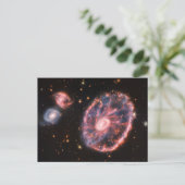 カーツホイール銀河系JWSTジェームズウェッブ宇宙望遠鏡I ポストカード (スタンド正面)