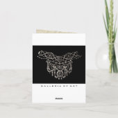 カーティアジュエリーのネックレスの挨拶/ノートカード カード (裏面)