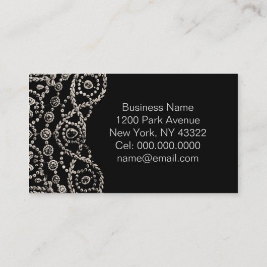 カーティアジュエリー~名刺 名刺 (裏面)