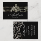 カーティアジュエリー-名刺 名刺 (正面/裏面)