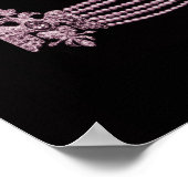 カーティアピンクネックレス～プリントポスター ポスター (角)