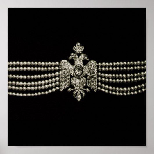 カーティアピンクネックレス~プリント/ポスター ポスター (正面)