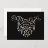 カーティエジュエリーネックレス~はがき ポストカード (正面/裏面)