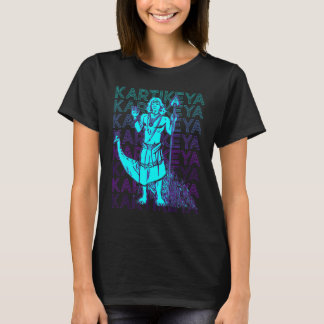 カーティキーアヒンズー教の神ヒンドゥー教の神古代神アン Tシャツ