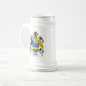 カーティスの家紋 ビールジョッキ (正面左)