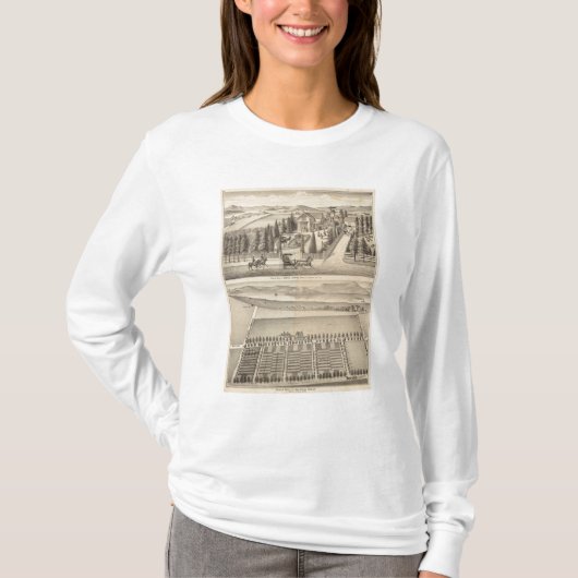 カーティスの農場、Poirier地域 Tシャツ (正面)