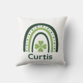 カーティスクローバーボホーレインボー クッション (裏面)