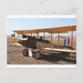 カーティスジェニーバイプレーン航空機 ポストカード (正面)