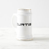 カーティススミスステイン ビールジョッキ (正面左)