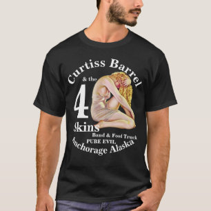 カーティスバレル4スキンズバンドアンカレッジAK フォアスキン Tシャツ