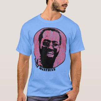 カーティスマイフィールドファンクソウルスーパーレッド Tシャツ