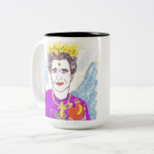 カーティス神秘的の ツートーンマグカップ (正面左)