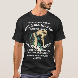 カーティス・クレイグのマリン・マンモール・グリル(Curtiss Craig's Marine Ma Tシャツ