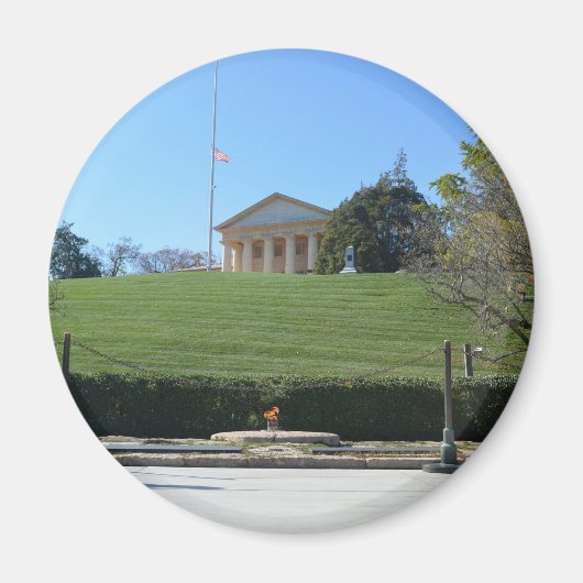 カーティス – リーマンション&JFKフレイム マグネット (正面)