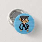 カーティス 缶バッジ (正面&裏面)