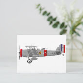 カーティスF8C-4ヘルダイバーA5433 ポストカード (スタンド正面)