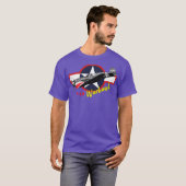 カーティスP40ウォーホークワールドII戦闘機 Tシャツ (正面フル)