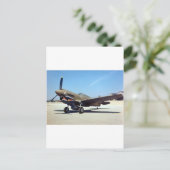 カーティスP-40トマホーク ポストカード (スタンド正面)