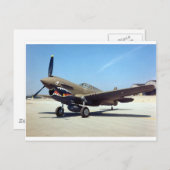 カーティスP-40トマホーク ポストカード (正面/裏面)
