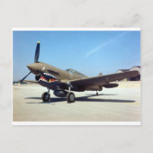 カーティスP-40トマホーク ポストカード (正面)