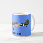 カーティスP-40ワルホーク コーヒーマグカップ (正面右)