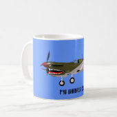 カーティスP-40ワルホーク コーヒーマグカップ (正面左)