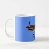 カーティスP-40ワルホーク コーヒーマグカップ (左)