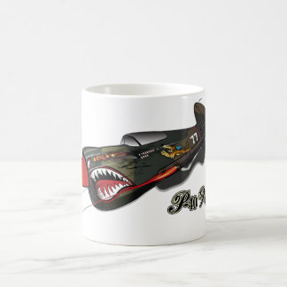 カーティスP-40 WarHawkのコーヒーカップ コーヒーマグカップ