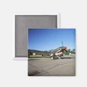 カーティスP-40 Warhawk、ミネソタCAFエアショー マグネット (正面/裏面)