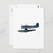 カーティスSC-1シーホーク ポストカード (正面/裏面)