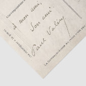 カーテフランスのポストデカップデクページヴィンテージ 薄葉紙 (詳細)