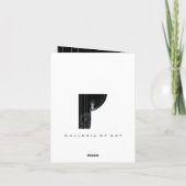 カーテンのファッションプレートの~カード カード (裏面)