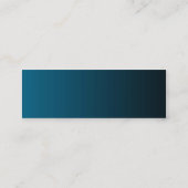 カーテンのプロフィールカード スキニー名刺 (裏面)