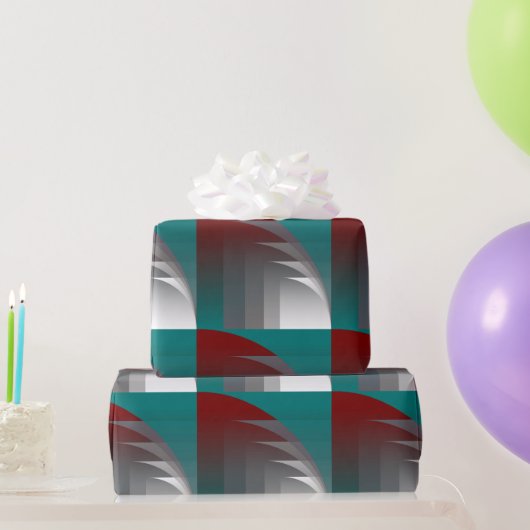 カーテンを開ける ラッピングペーパー (パーティーギフト)