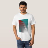 カーテンを開ける Tシャツ (正面フル)