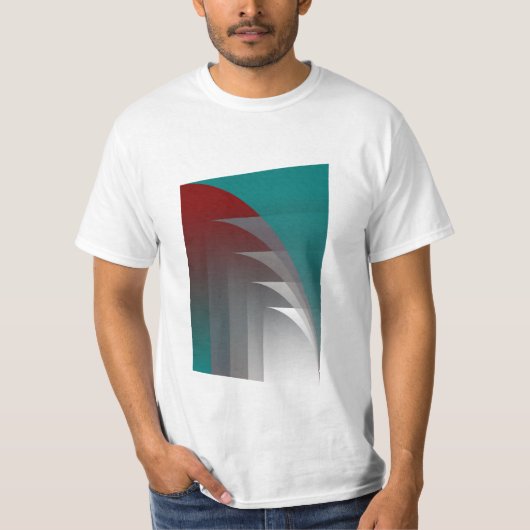 カーテンを開ける Tシャツ (正面)
