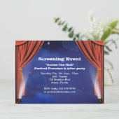 カーテンコール 7" x 5" イベント招待状 招待状 (スタンド正面)