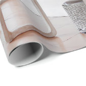 カーテン付近の空机 ラッピングペーパー (ロールコーナー)