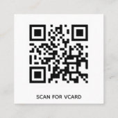 カーテン&ブラインド正方形の名刺 スクエア名刺 (裏面)