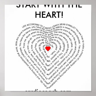カーディオ・コーチのポスターによる生活 ポスター