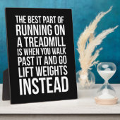 カーディオ、トレッドミル走vsリフティング – ジおもしろいム フォトプラーク (側面)