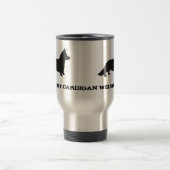 カーディガンのウェルシュコーギー トラベルマグ (中央)