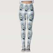 カーディガンウェルシュコーギークリスマス レギンス (正面)