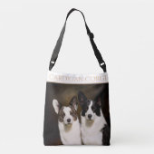 カーディガンウェルシュコーギートート クロスボディバッグ (裏面)