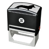 カーディガンウェルシュコーギードッグブリードシルエット セルフインキングスタンプ (商品)