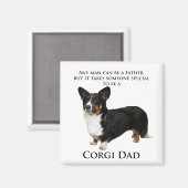 カーディガンウェルシュコーギーパパ磁石 マグネット (正面/裏面)