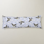 カーディガンウェルシュコーギーブルーメ絵を描ールのドッグアート ボディピロー (裏面)